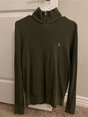 Polo by Ralph Lauren Olive Green quarter zip